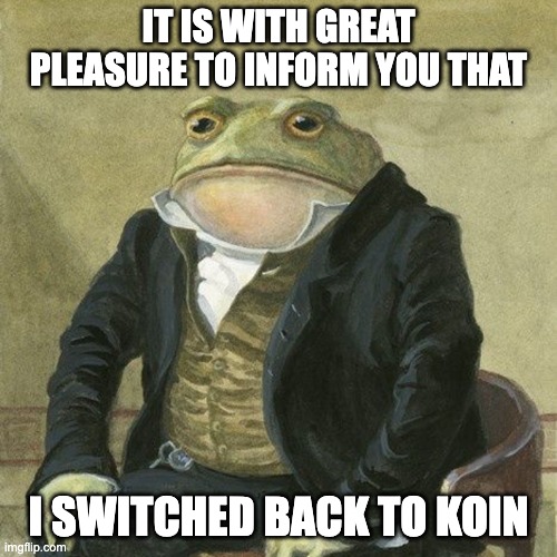 "it is with great pleasure to inform you" frog meme